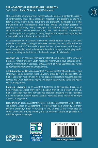 Produktbild: Inequality, Geography and Global Value Chains