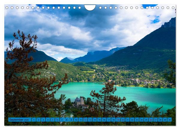 Produktbild: Frankreichs Alpenregionen (Wandkalender 2026 DIN A4 quer), CALVENDO Monatskalender