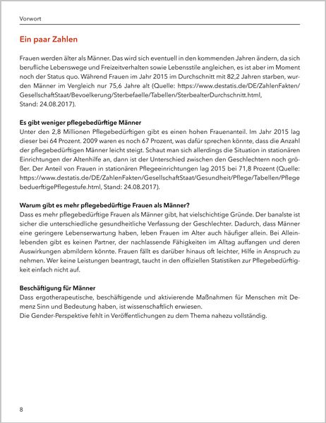 Produktbild: Das gro&szlig;e Besch&auml;ftigungs- und Ideenbuch f&uuml;r M&auml;nner mit Demenz