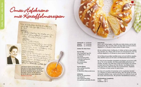 Produktbild: K&ouml;stliches aus Hefeteig. Sch&auml;tze aus Omas Backbuch. 86 fast vergessene Backrezepte