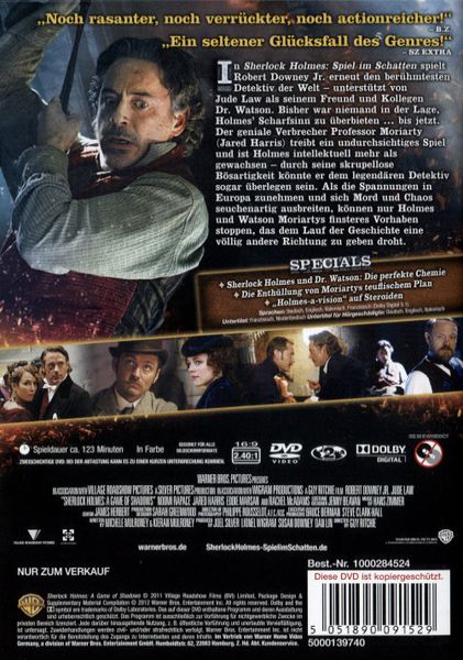 Produktbild: Sherlock Holmes - Spiel im Schatten