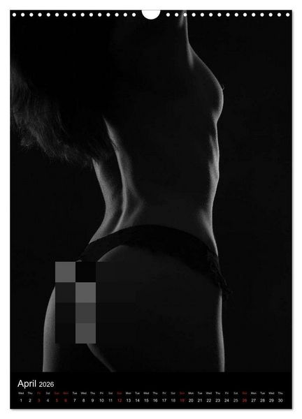 Produktbild: Erotic Silhouettes / UK-Version (Wall Calendar 2026 DIN A3 portrait), CALVENDO 12 Month Wall Calendar