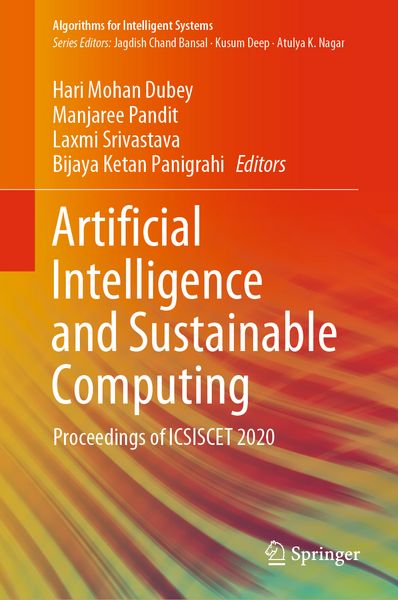 Produktbild: Artificial Intelligence and Sustainable Computing