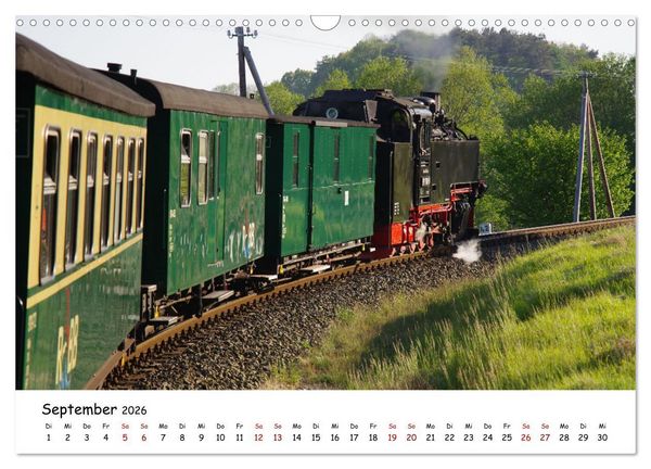 Produktbild: R&uuml;gens "rasender Roland" (Wandkalender 2026 DIN A3 quer), CALVENDO Monatskalender