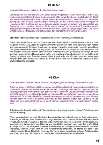 Produktbild: Licht und Schatten Deutungen der Lenormandkarten