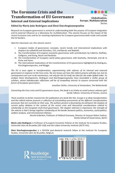 Produktbild: The Eurozone Crisis and the Transformation of EU Governance