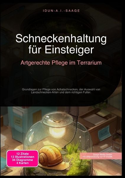 Produktbild: Schneckenhaltung f&uuml;r Einsteiger: Artgerechte Pflege im Terrarium