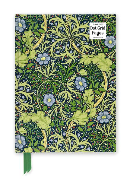 Produktbild: Premium Notizbuch DIN A5: William Morris, Meeresalgen Tapetendesign
