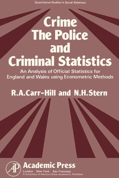 Produktbild: Crime, the Police and Criminal Statistics
