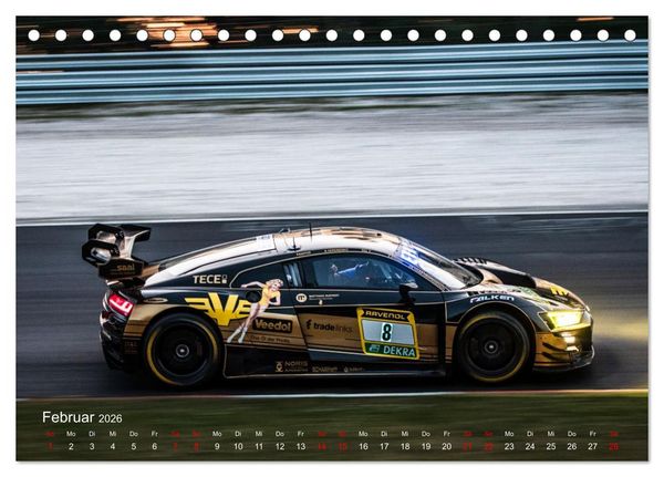 Produktbild: Motorsport aus Ingolstadt (Tischkalender 2026 DIN A5 quer), CALVENDO Monatskalender
