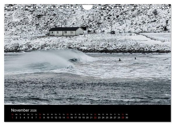 Produktbild: Norwegen, Landschaften in Schnee und Eis (Wandkalender 2026 DIN A4 quer), CALVENDO Monatskalender