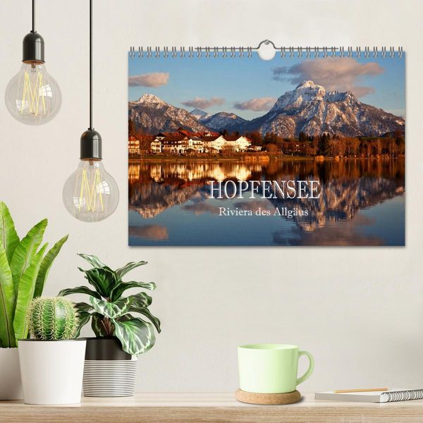 Produktbild: Hopfensee - Riviera des Allg&auml;us (Wandkalender 2026 DIN A4 quer), CALVENDO Monatskalender