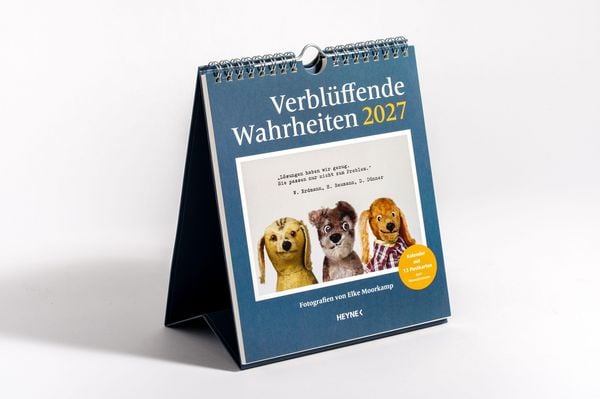 Produktbild: Verbl&uuml;ffende Wahrheiten &ndash; Postkartenkalender 2027