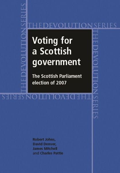 Produktbild: Voting for a Scottish Government