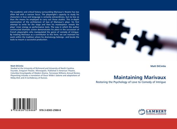 Produktbild: Maintaining Marivaux