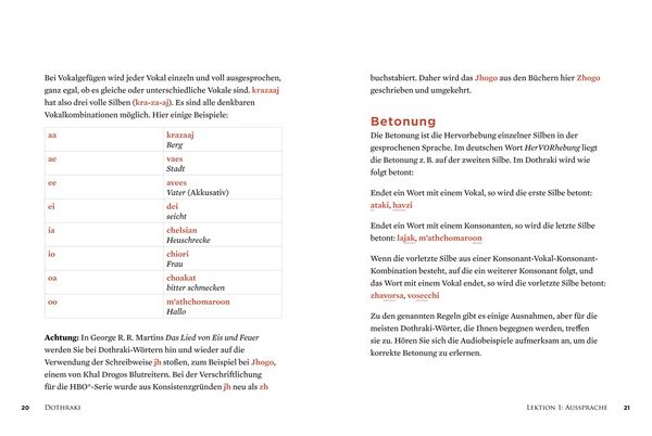 Produktbild: Living Language Dothraki
