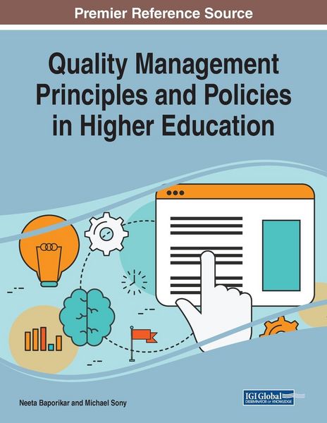 Produktbild: Quality Management Principles and Policies in Higher Education