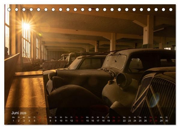 Produktbild: Vergessene Sch&auml;tze - Forgotten Treasures (Tischkalender 2026 DIN A5 quer), CALVENDO Monatskalender