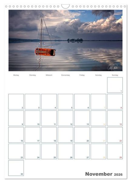 Produktbild: Am Steinhuder Meer / Planer (Wandkalender 2026 DIN A3 hoch), CALVENDO Monatskalender