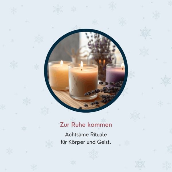 Produktbild: WeihnAchtsamkeit. 24 T&uuml;rchen zu mehr Entspannung.