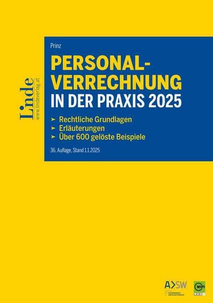 Produktbild: Personalverrechnung in der Praxis 2025