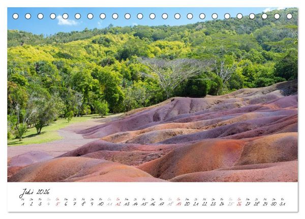 Produktbild: Mauritius - Momente einer Insel (Tischkalender 2026 DIN A5 quer), CALVENDO Monatskalender