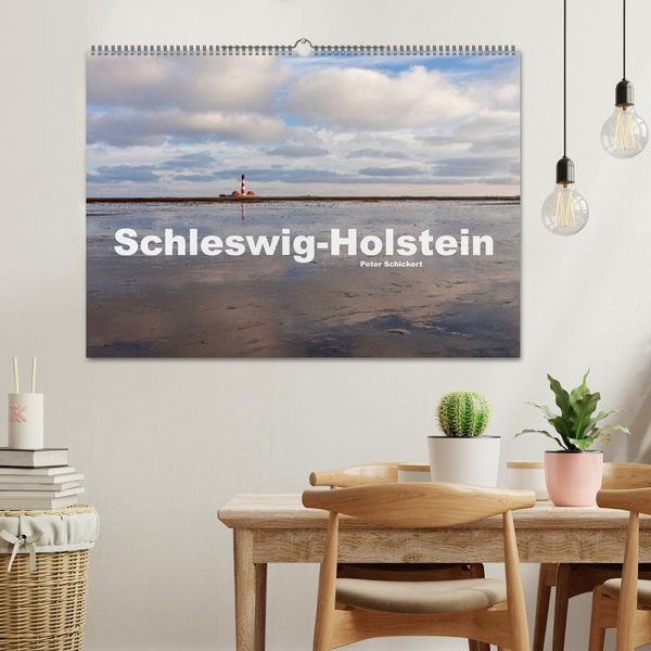 Produktbild: Schleswig-Holstein (Wandkalender 2026 DIN A2 quer), CALVENDO Monatskalender