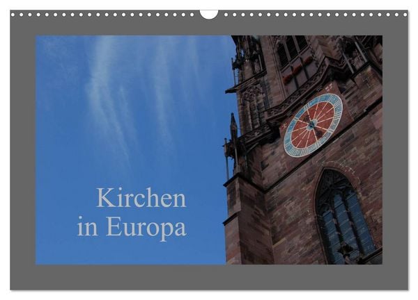 Produktbild: Kirchen in Europa (Wandkalender 2026 DIN A3 quer), CALVENDO Monatskalender
