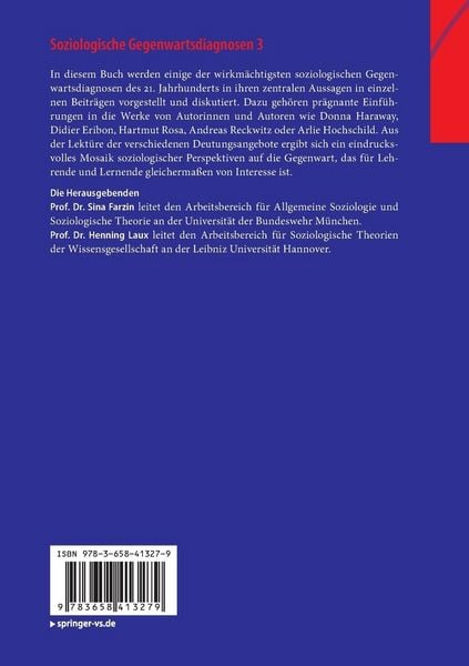 Produktbild: Soziologische Gegenwartsdiagnosen 3