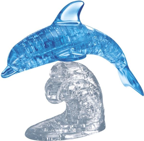 Produktbild: Crystal Puzzle - Delfin Blau