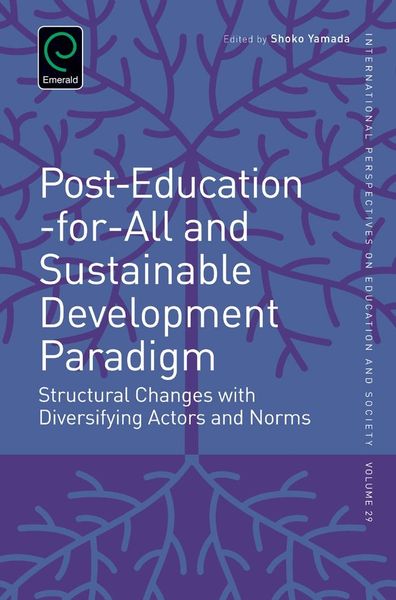 Produktbild: Post-Education-for-All and Sustainable Development Paradigm