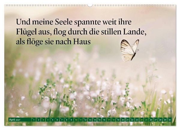 Produktbild: Trost - in stillen Momenten (hochwertiger Premium Wandkalender 2027 DIN A2 quer), Kunstdruck in Hochglanz