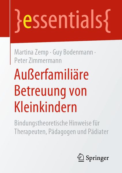 Produktbild: Au&szlig;erfamili&auml;re Betreuung von Kleinkindern