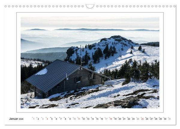 Produktbild: Unterwegs im Bayerischen Wald (Wandkalender 2026 DIN A3 quer), CALVENDO Monatskalender