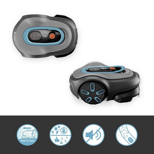 Produktbild: GARDENA 19802-20smart SILENO pro M&auml;hroboter Geeignet f&uuml;r Fl&auml;che max. 600m&sup2;