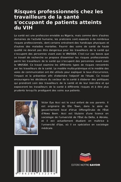 Produktbild: Risques professionnels chez les travailleurs de la sant&eacute; s'occupant de patients atteints du VIH
