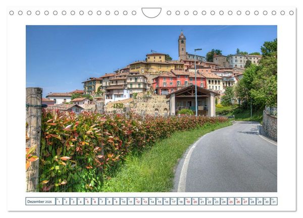Produktbild: Piemont - am Fu&szlig; der Berge (Wandkalender 2026 DIN A4 quer), CALVENDO Monatskalender
