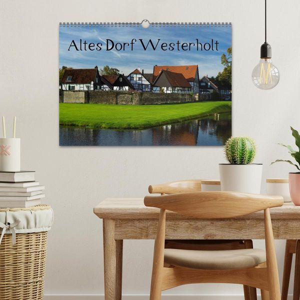 Produktbild: Altes Dorf Westerholt (Wandkalender 2026 DIN A3 quer), CALVENDO Monatskalender
