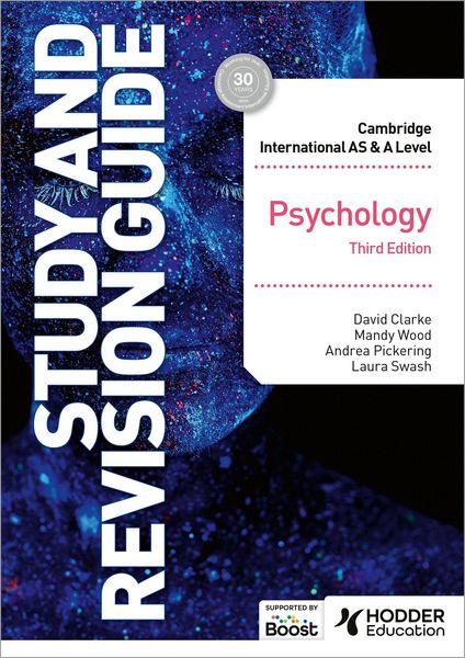 Produktbild: Cambridge International AS/A Level Psychology Study and Revision Guide Third Edition