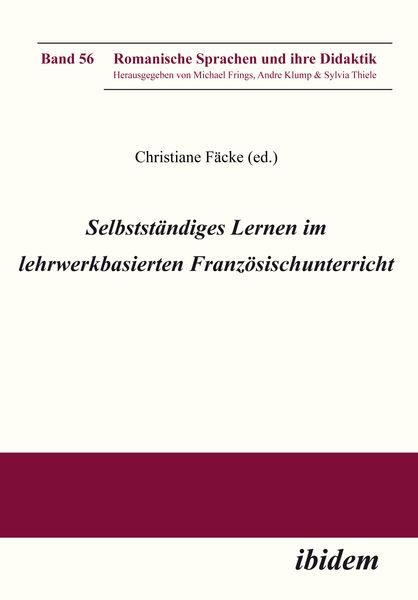 Produktbild: Selbstst&auml;ndiges Lernen im lehrwerkbasierten Franz&ouml;sischunterricht.