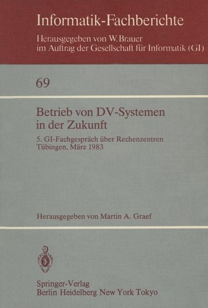 Produktbild: Betrieb von DV-Systemen in der Zukunft