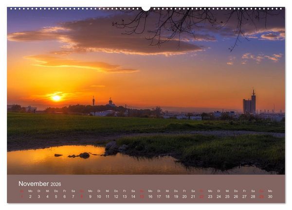 Produktbild: Kronsberg Hannover (hochwertiger Premium Wandkalender 2026 DIN A2 quer), Kunstdruck in Hochglanz