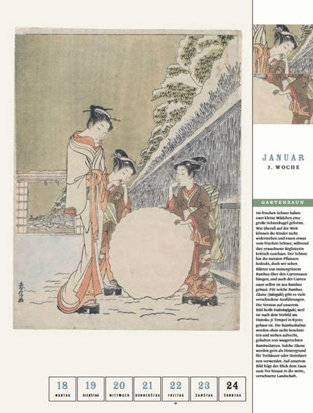 Produktbild: Thorbeckes Japanische-G&auml;rten-Kalender 2027