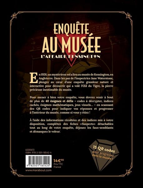 Produktbild: Enqu&ecirc;tes au mus&eacute;e : l'affaire Kensington