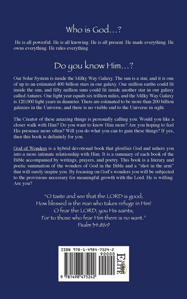 Produktbild: God of Wonders