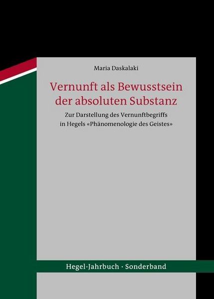 Produktbild: Vernunft als Bewusstsein der absoluten Substanz