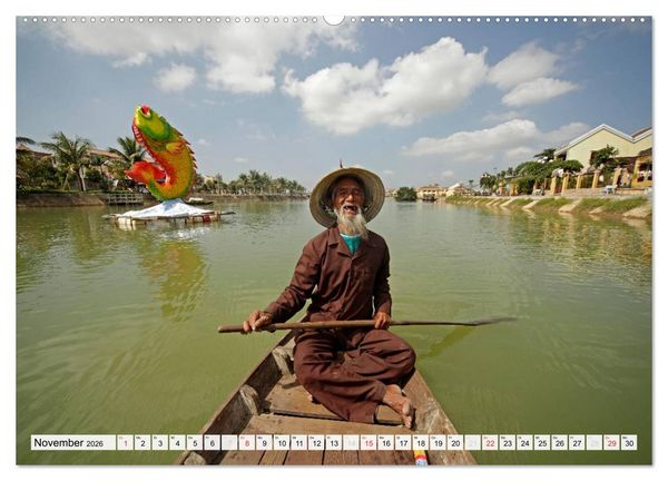Produktbild: Vietnam (Wandkalender 2026 DIN A2 quer), CALVENDO Monatskalender