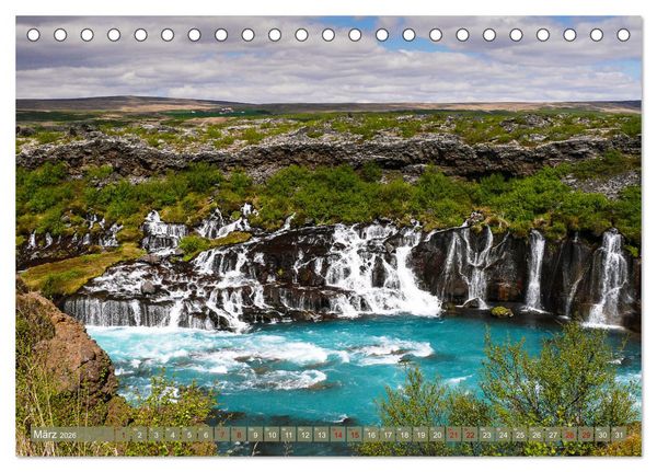 Produktbild: Magische Vulkaninseln im Atlantik (Tischkalender 2026 DIN A5 quer), CALVENDO Monatskalender