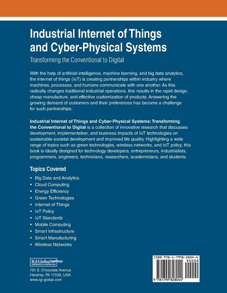 Produktbild: Industrial Internet of Things and Cyber-Physical Systems