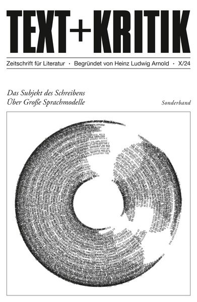 Produktbild: TEXT + KRITIK Sonderband - Das Subjekt des Schreibens